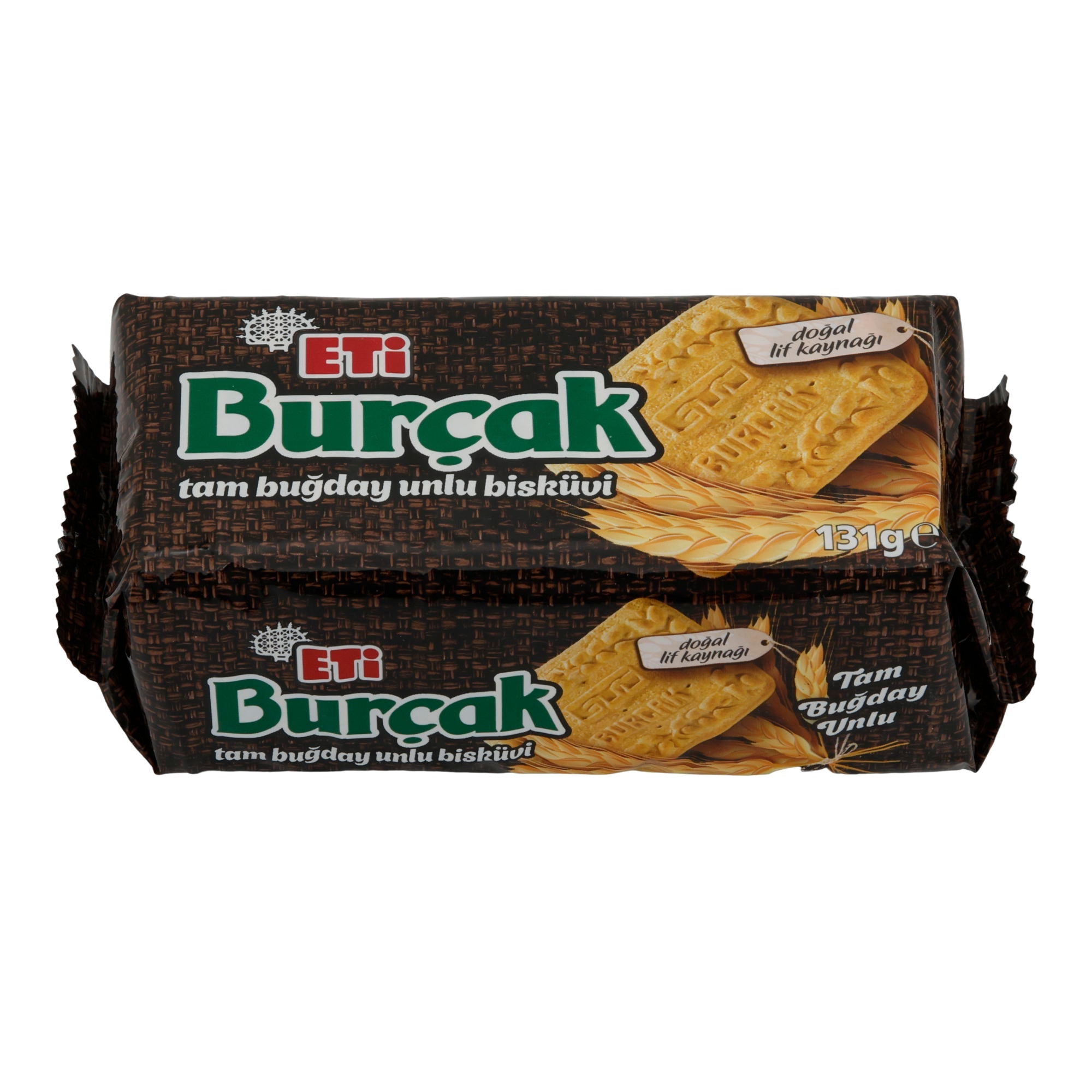 Vollkornkekse Eti | Burçak | Mit Weizenkleie, knusprig | 131 g ETI